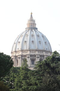 The dome of St. Peter's