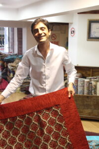 One of my new friends from the Kurdish rug store who educated me on the types of rugs.