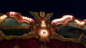 Carousel cherub