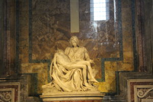 The Pieta, by Michelangelo 